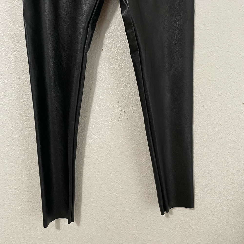 COMMANDO Faux stretch-leather leggings - Picture 6 of 12